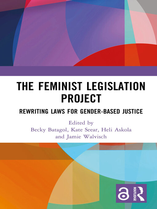 Title details for The Feminist Legislation Project by Becky Batagol - Wait list